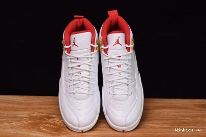 UNIVERSITY JORDAN RED FIBA AIR 12 WHITE 0828